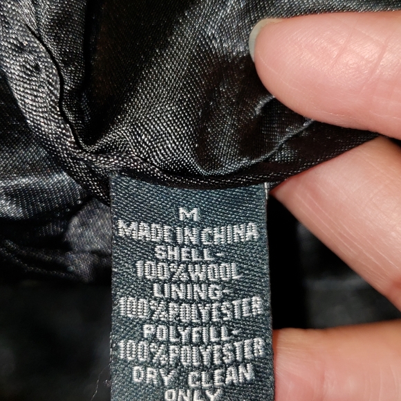 PERRY ELLIS PEA COAT - Picture 7 of 8